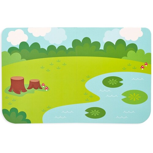 Ooly herbruikbare stickerspelletjes - dieren in de tuin