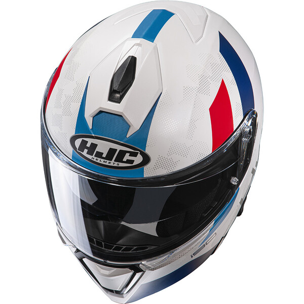 HJC - Casque I90 Syrex MC21SF / Blanc / Bleu / Rouge