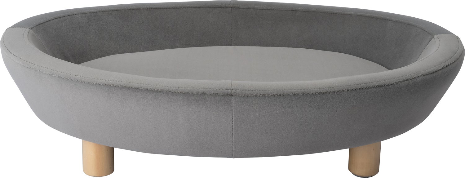 Intratuin hondenmand Odette grijs 72 x 52 x 18 cm