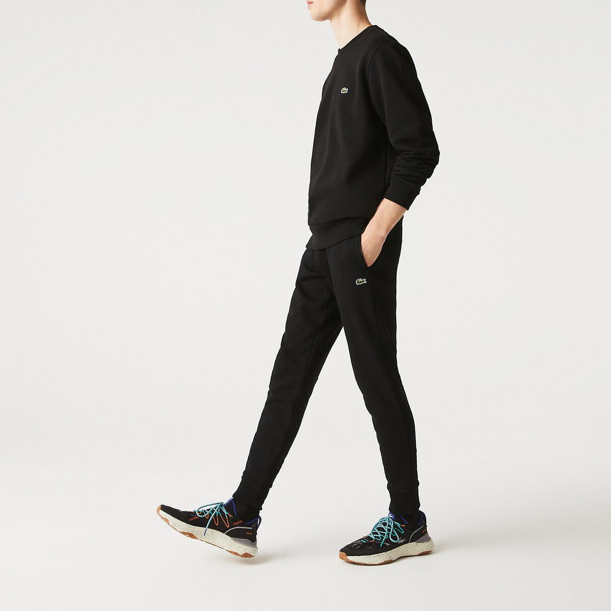 LACOSTE<br>Calças de moletom de algodão