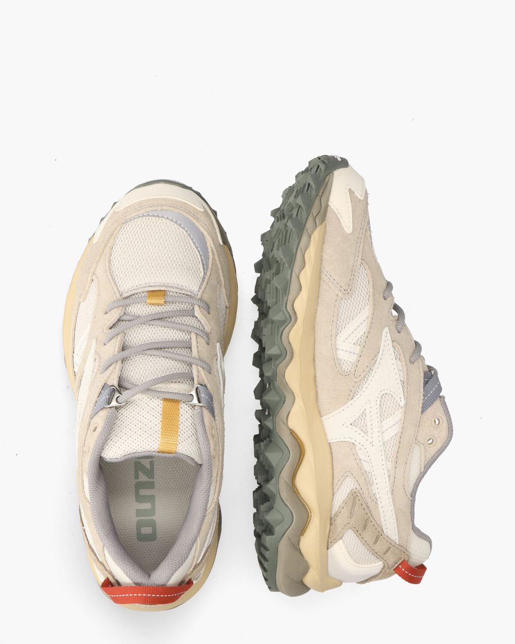 Mizuno Wave Mujin TL Off-White/Beige Damessneakers
