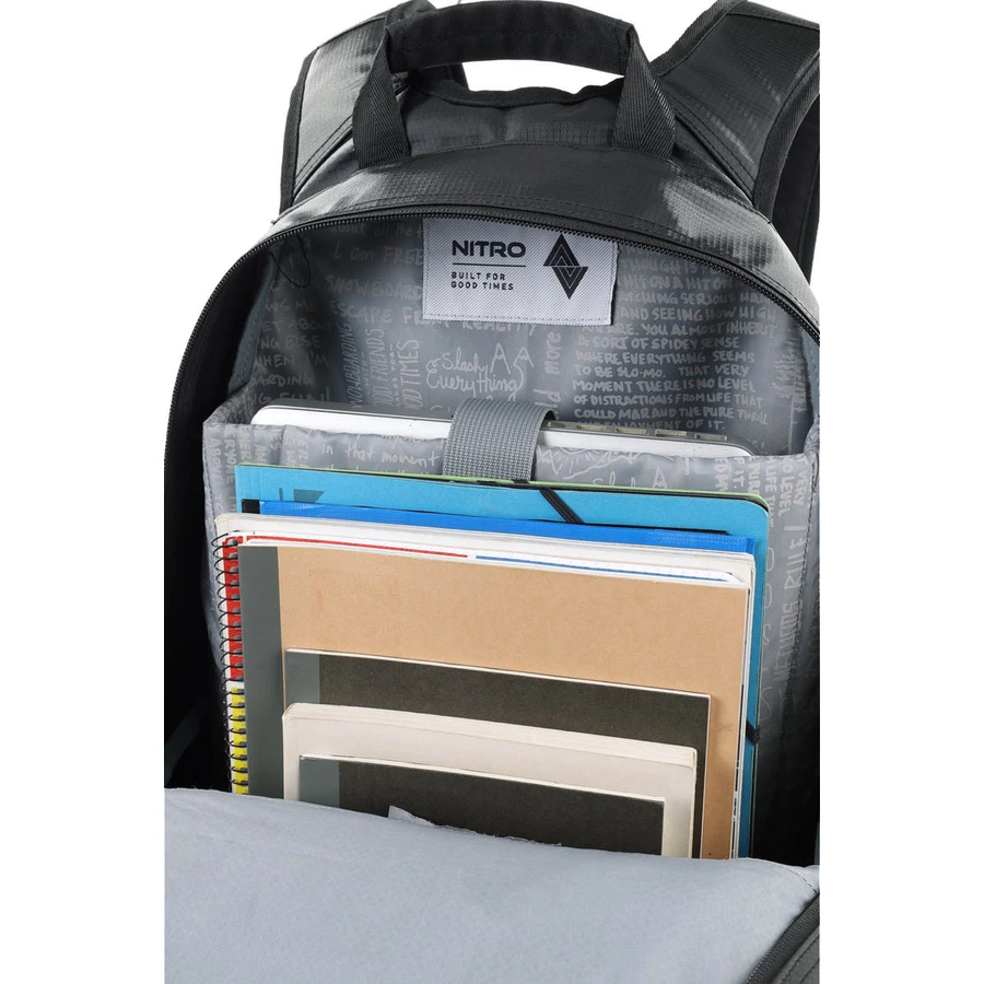 Nitro Stash - Laptoprucksack 49 cm 15 tough black