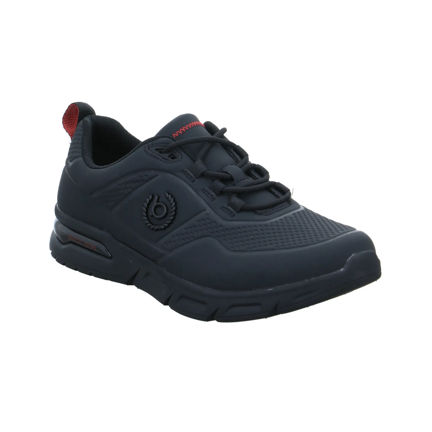 BUGATTI SHOES Halbschuhe Sneaker Schwarz Lederimitat