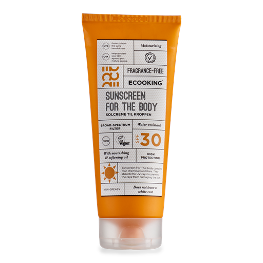 Ecooking Solcreme, SPF 30, 200 ml