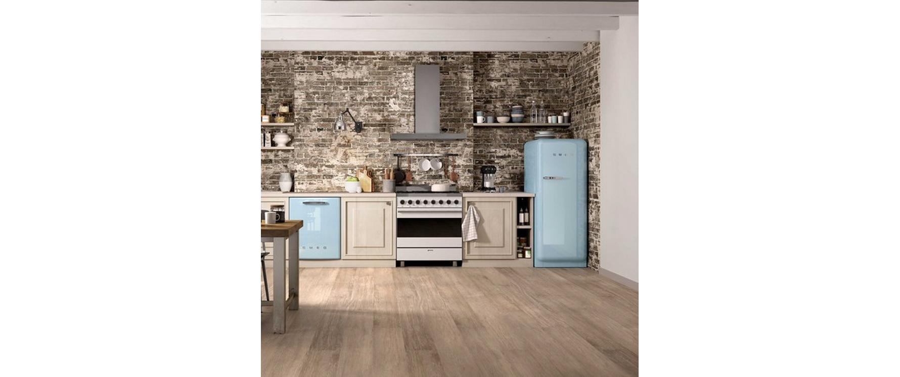 Kühlschrank FAB28RPB5 Pastel blue<br>Freistehender Kühlschrank in Retrodesign