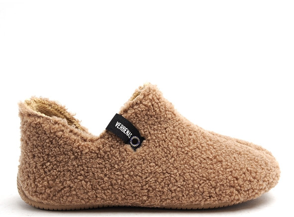 Verbenas chaussons femme yoi nairobi marron