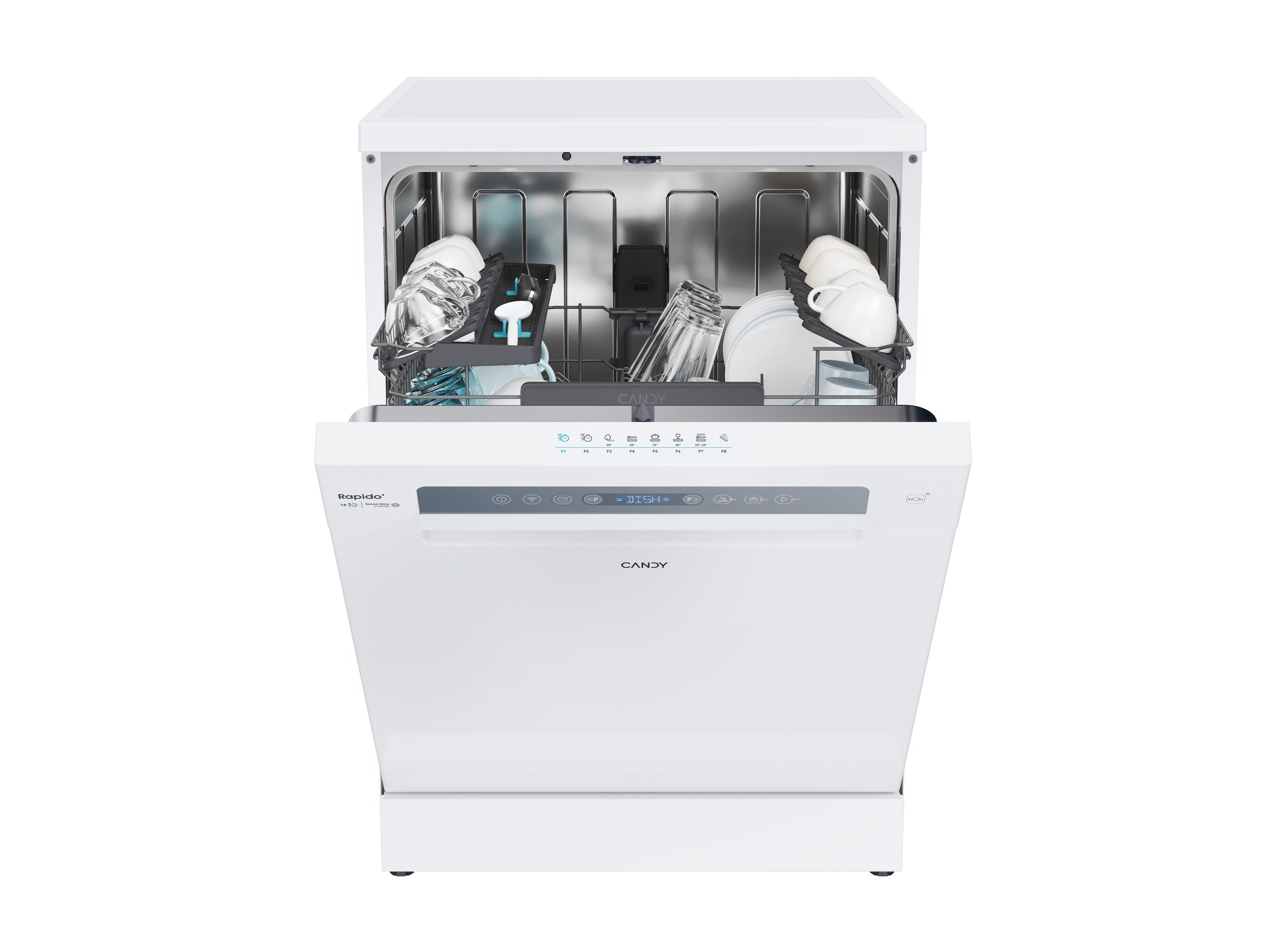 MÁQUINA LAVAR LOIÇA CANDY CF 4B7F0W BRANCO B 14 CONJUNTOS