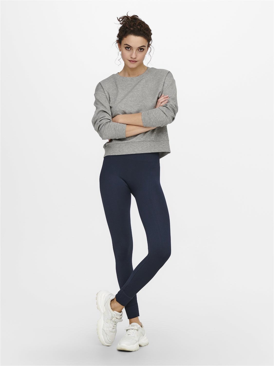 ONPLOUNGE Sweatshirt Light Grey Melange