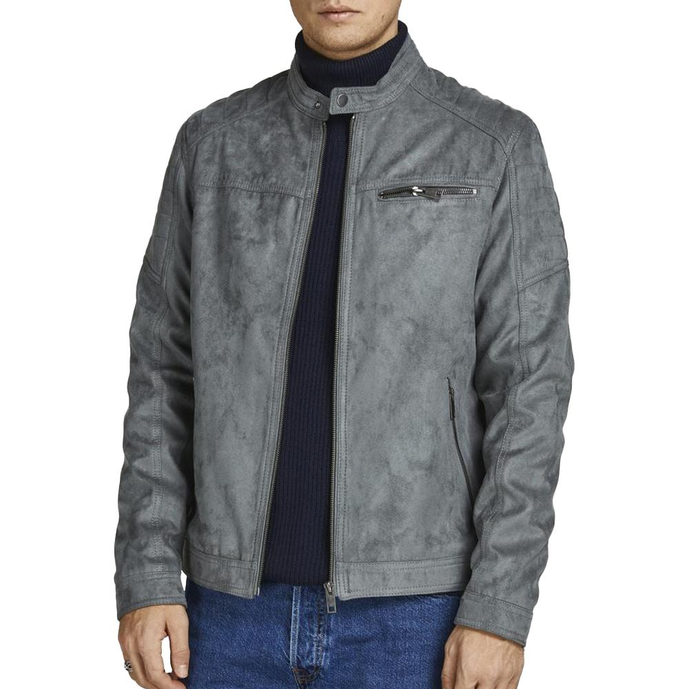 Jack & Jones Veste Suédine Gris Homme Jack & Jones Tano
