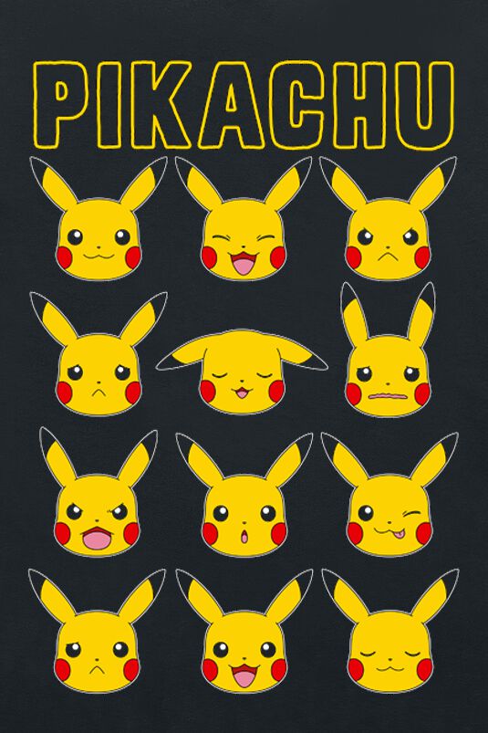 Enfants - Têtes Pikachu  | Pokémon T-shirt