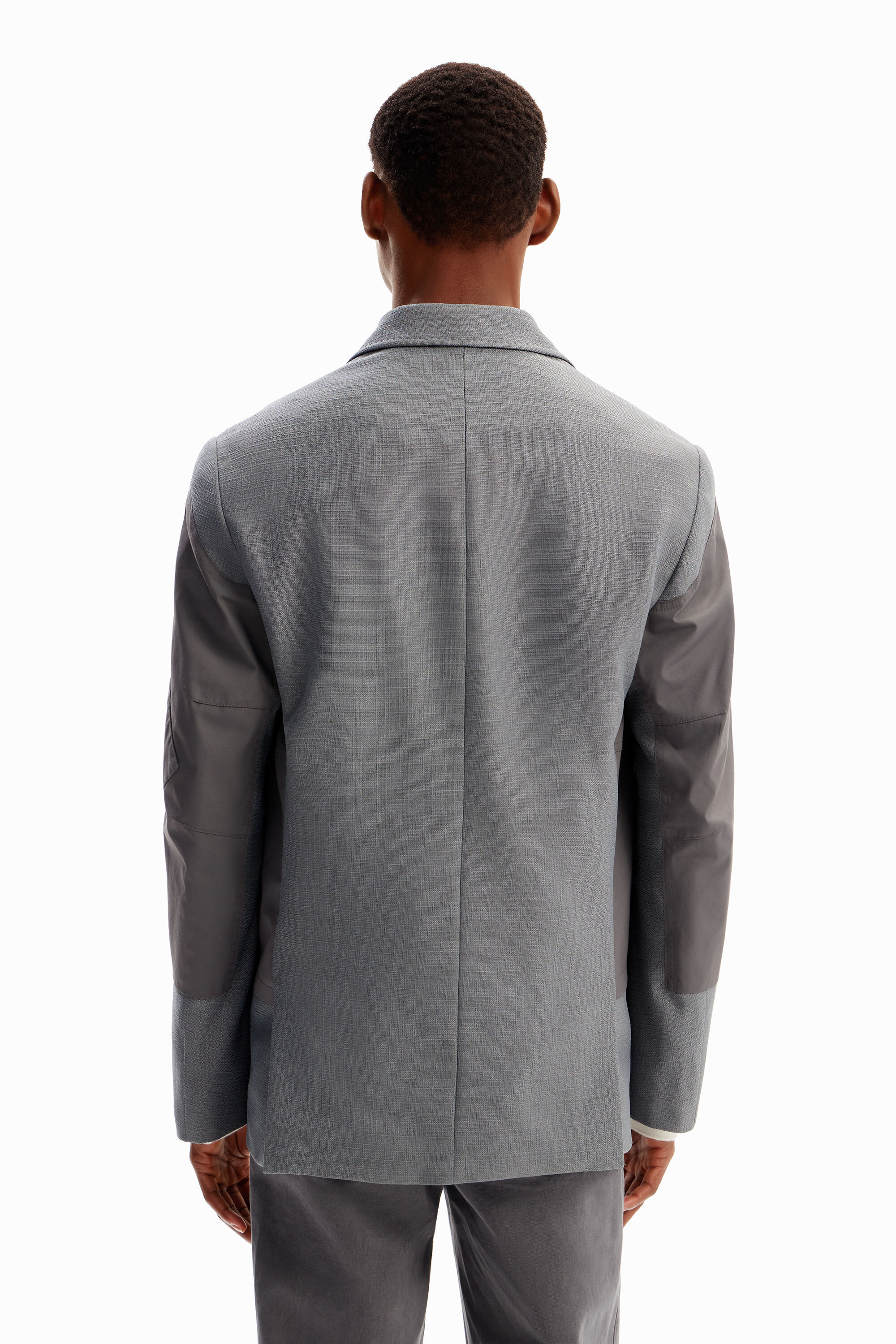 Blazer híbrido bolsillos