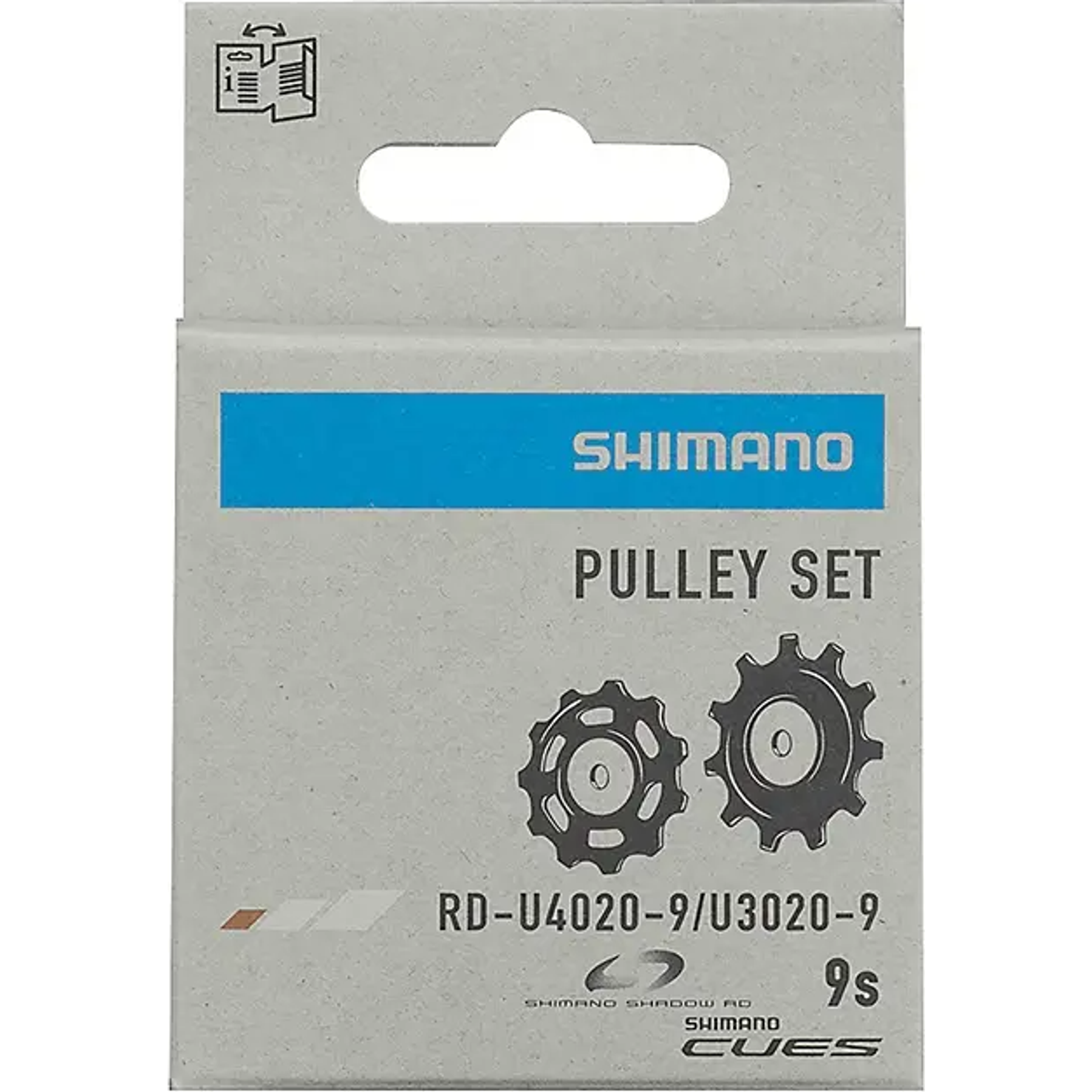 Shimano Cues U4020/U3020 9-speed Derailleurwielset