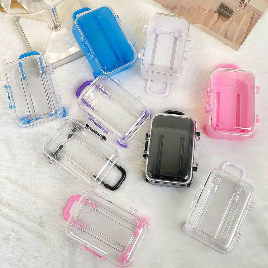 Eranso - Mini Bagage Design Plastic Opbergdoos (diverse designs)