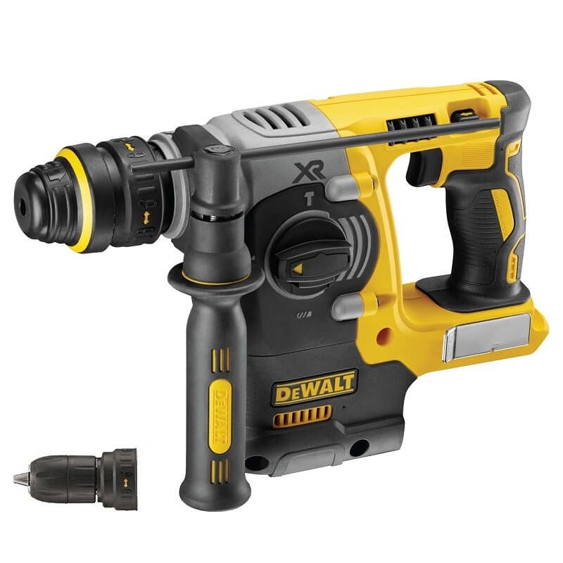 DeWALT DCH274N 18V Li-ion accu SDS-plus combihamer incl. snelspanboorkop body - koolborstelloos