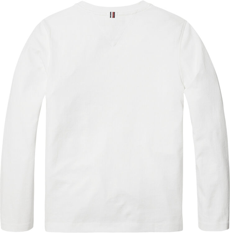 Tommy Hilfiger BOYS BASIC CN KNIT L/S Hvid