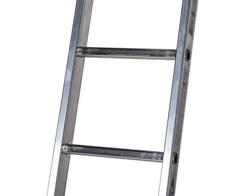 WERNER Aluminium uitschuifladder, 12 sporten, werkhoogte 3,8 m