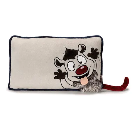 NICI Wild Friends Kissen Opossum rechteckig