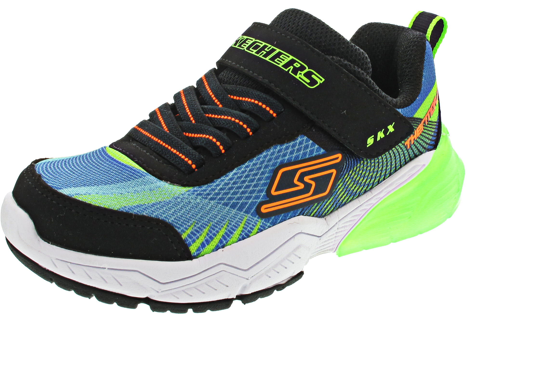 Skechers Thermoflux 2.0 Sneaker Klett blau