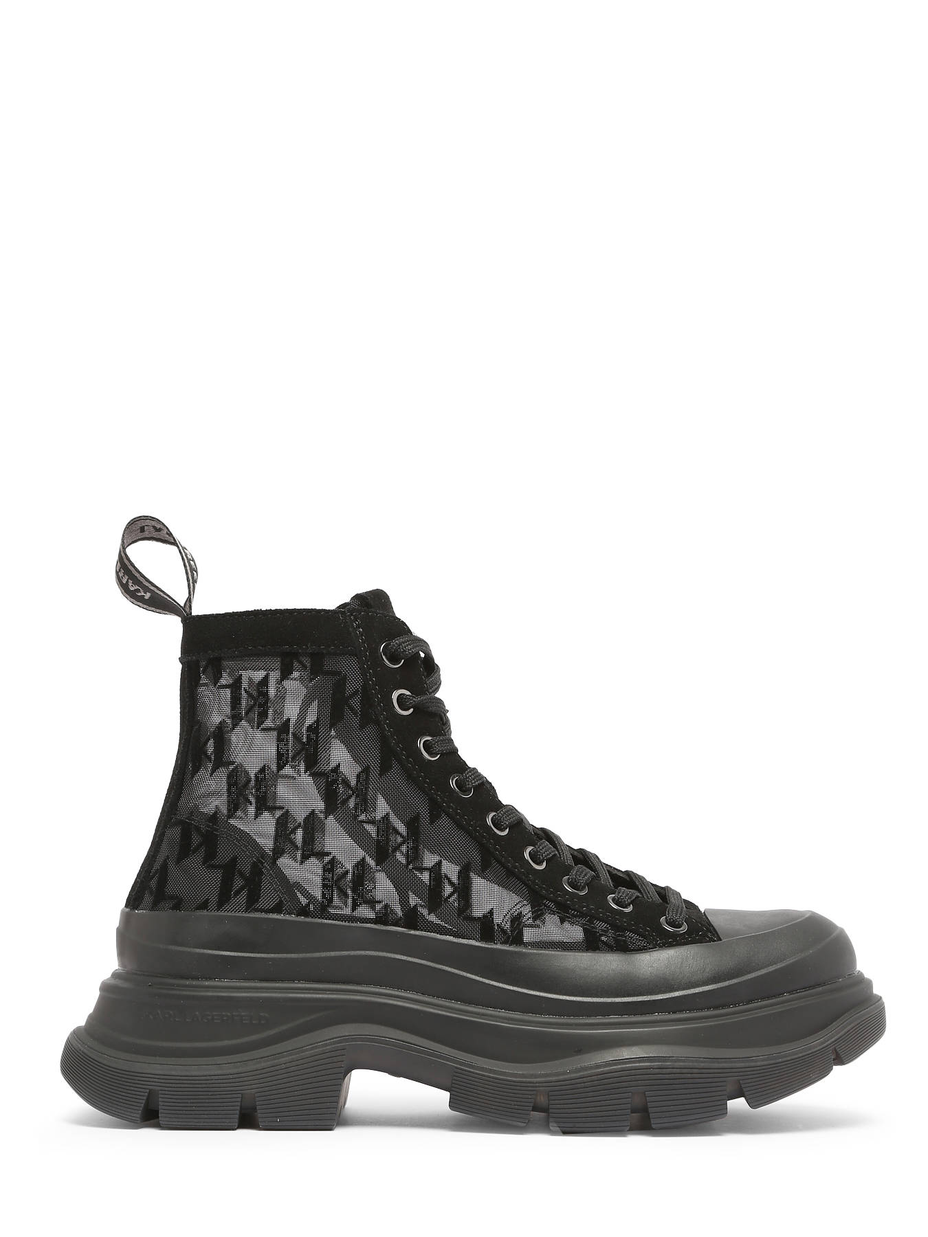 Sneakers Luna Mono Flocking KARL LAGERFELD
