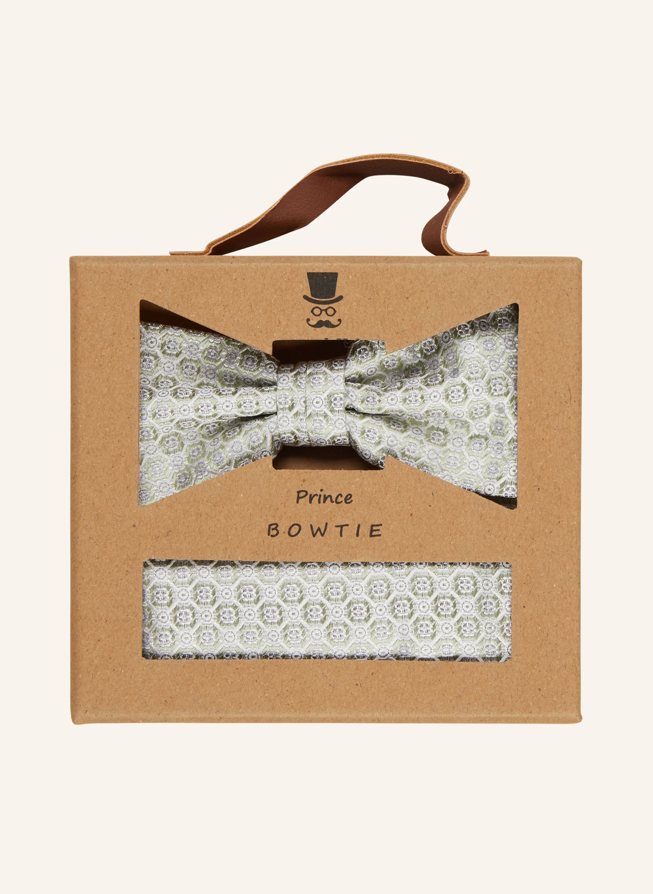 Prince BOWTIE Set: Fliege und Einstecktuch