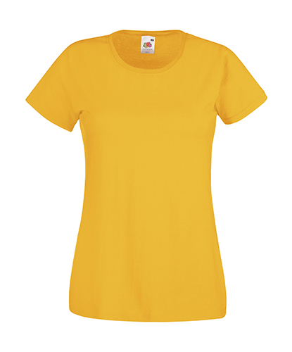 Fruit of the Loom 61-372-0 - T-Shirt Femme 100% Coton Lady-Fit