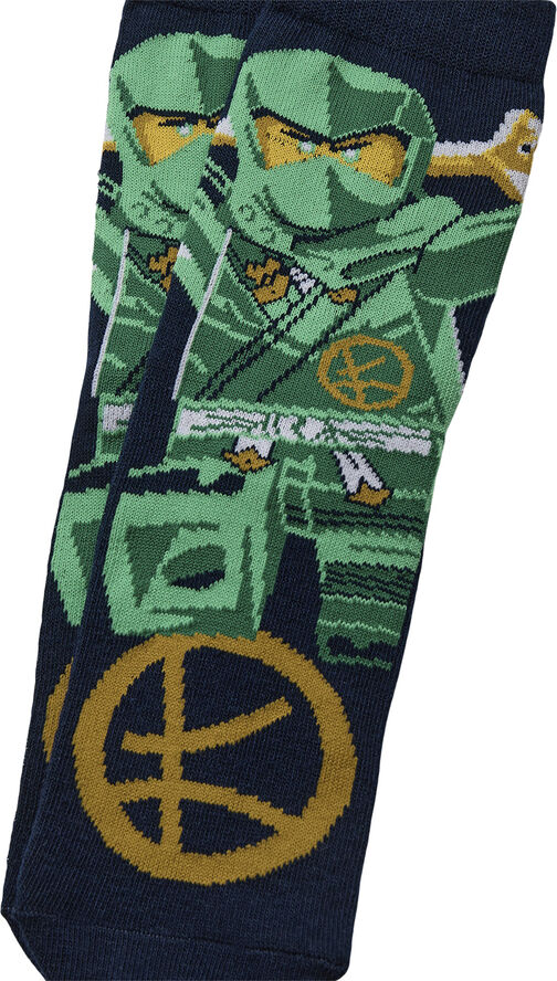 LEGO kidswear-LEGO børnetøj LWARIS 707 - 3-PACK SOCKS Middle blue