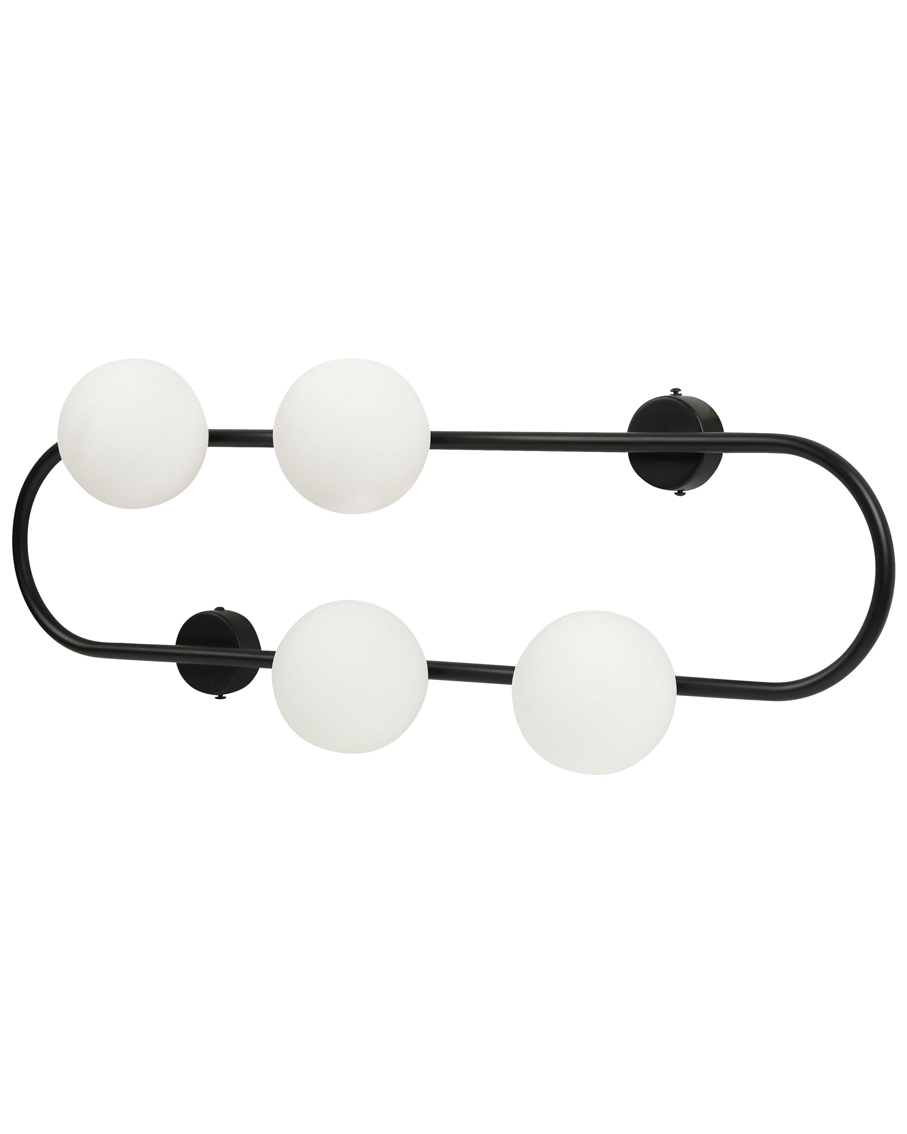Wandlamp YANGO Metaal Zwart