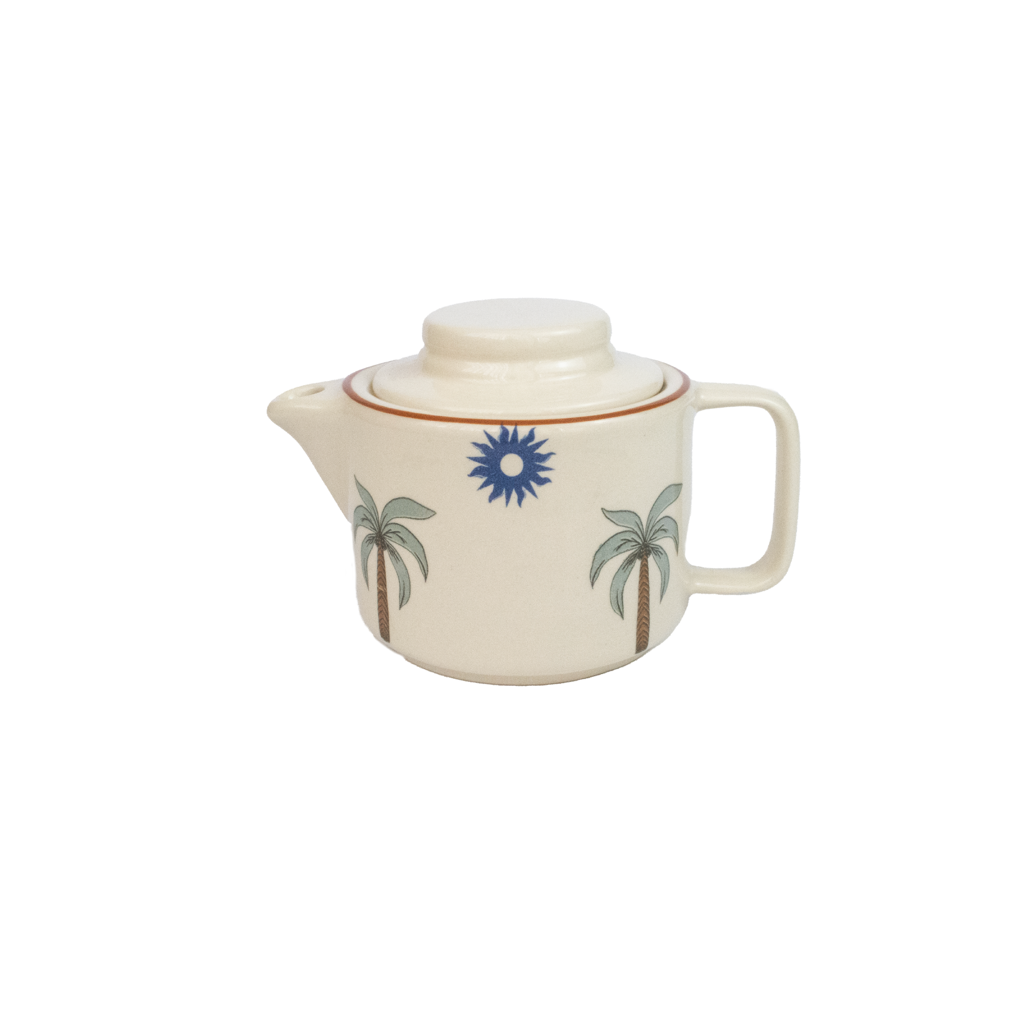Théière en céramique « Palmas Mamey » (lot de 2)