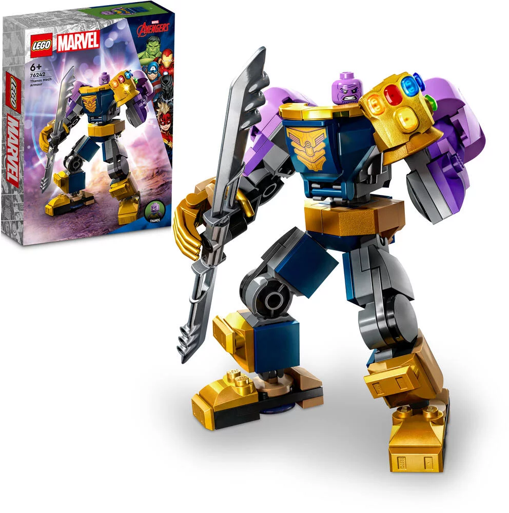 LEGO®MARVEL SUPER HEROES™ 76242 - L’ARMURE ROBOT DE THANOS