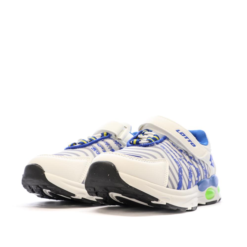Lotto Baskets Blanc/Bleu Garçon Lotto Sienne