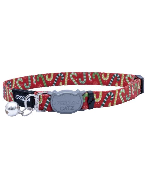 Rogz Fusioncat Halsband - Kattenhalsband - Groen Xs