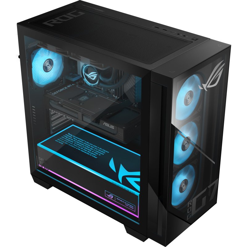 ASUS ROG G700 GM700TZ-DRR9700X029W AMD Ryzen™ 7 9700X 32 Go DDR5-SDRAM 2 To SSD NVIDIA GeForce RTX 5080 Windows 11 Home Tower PC Noir