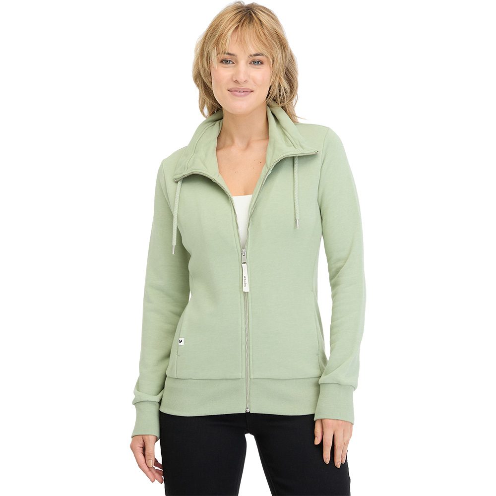 ragwear Ronette Sweatjacke Damen dusty green
