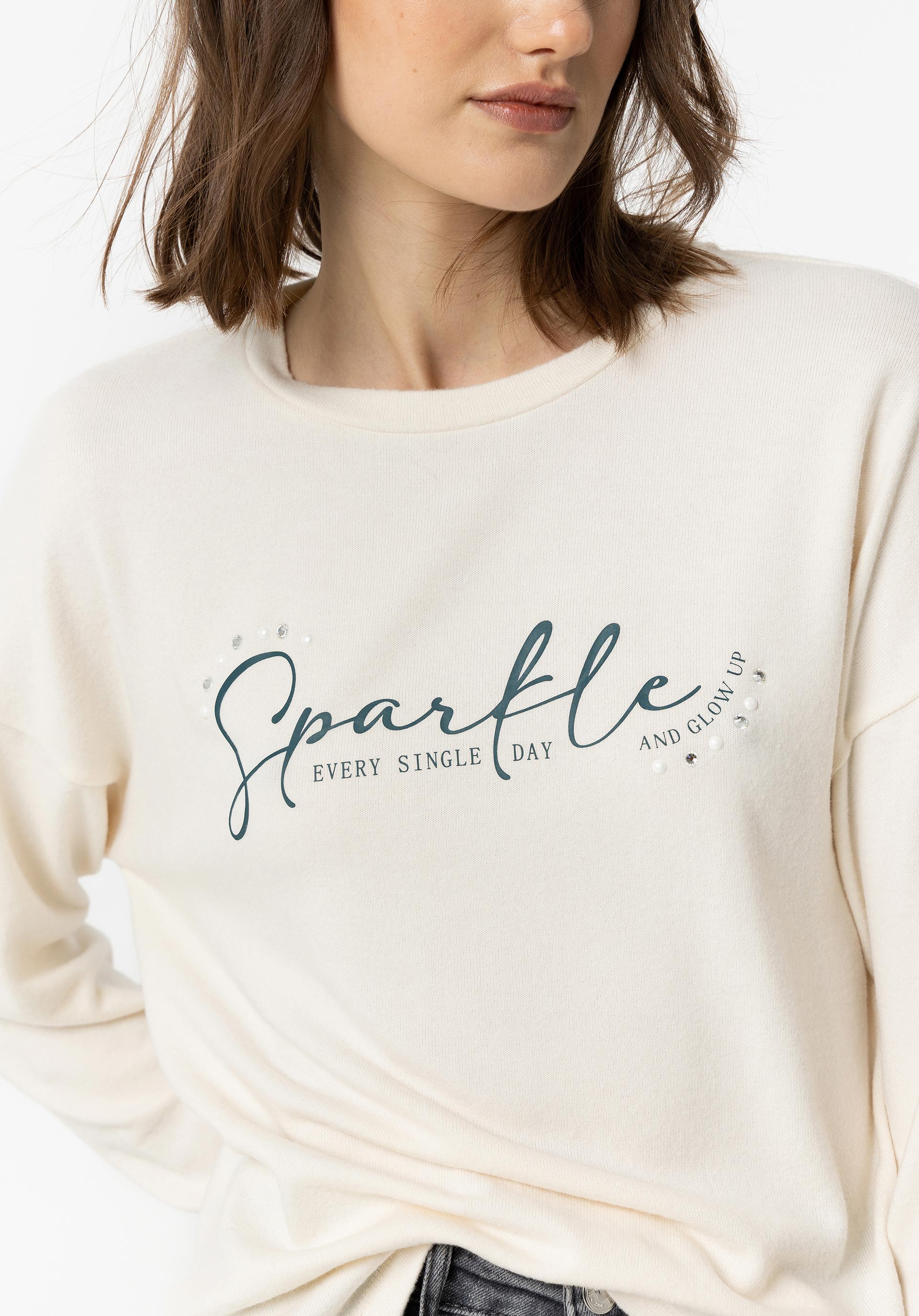 T-shirt Toque Suave com Mensagem