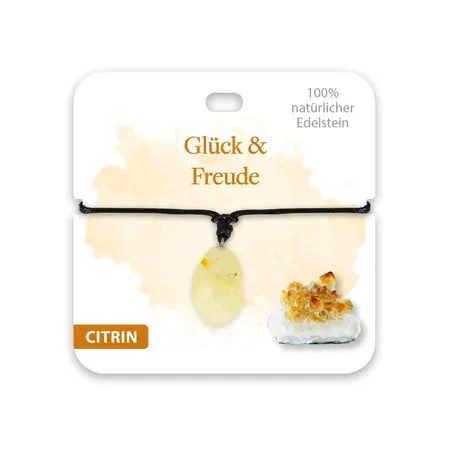 bb Klostermann Kette Edelstein Citrin
