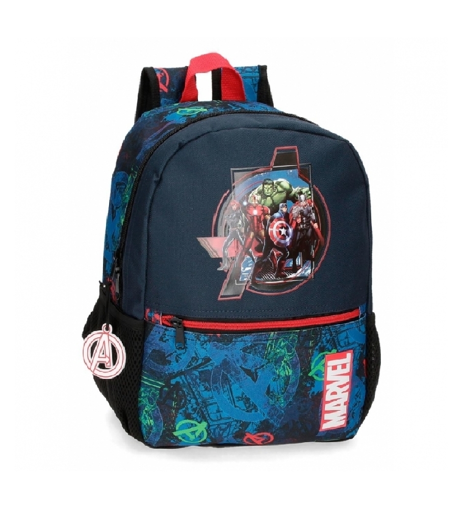 Mochila Joumma Marvel on the Warpath azul - 25x32x12cm -