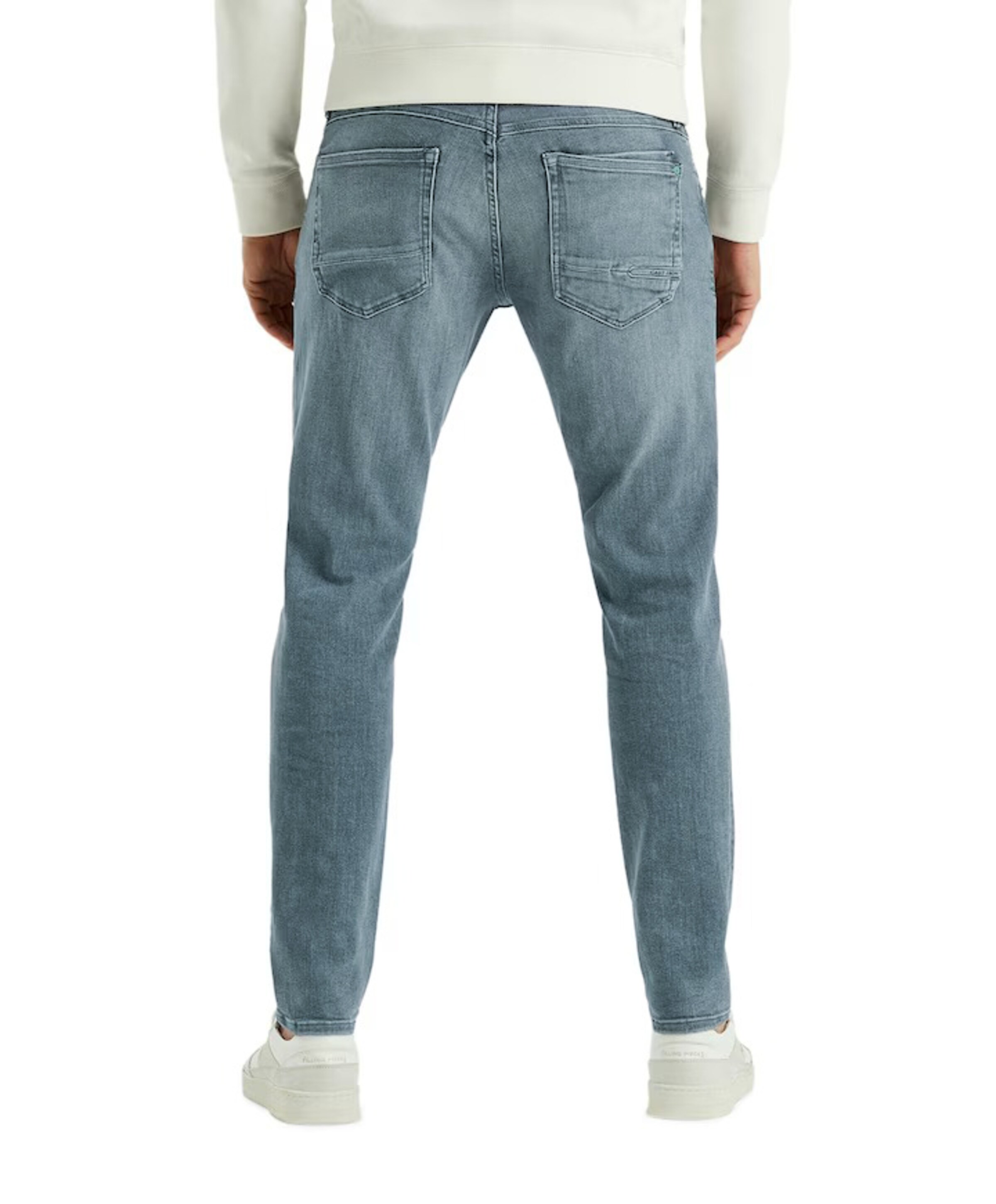 Cast Iron SHIFTBACK TAPERED NIGHT COAL BLACK heren jeans blauw