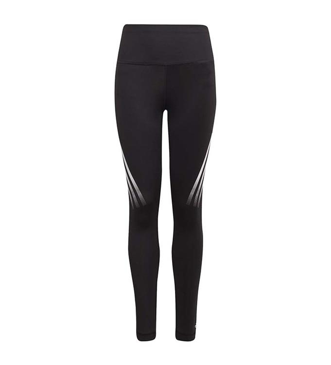 adidas Girls Believe This AEROREADY 3-Stripes High-Rise Stretch Sportlegging