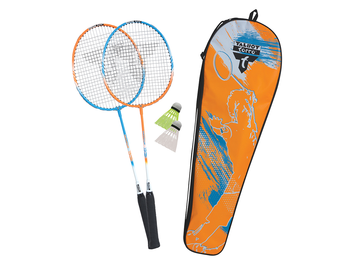 Talbot-Torro Attacker 2 spelers badminton set
