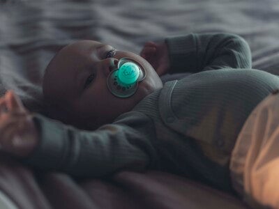MAM Original Night Smokker 6-16m 4-Pack, Blå/Nøytral
