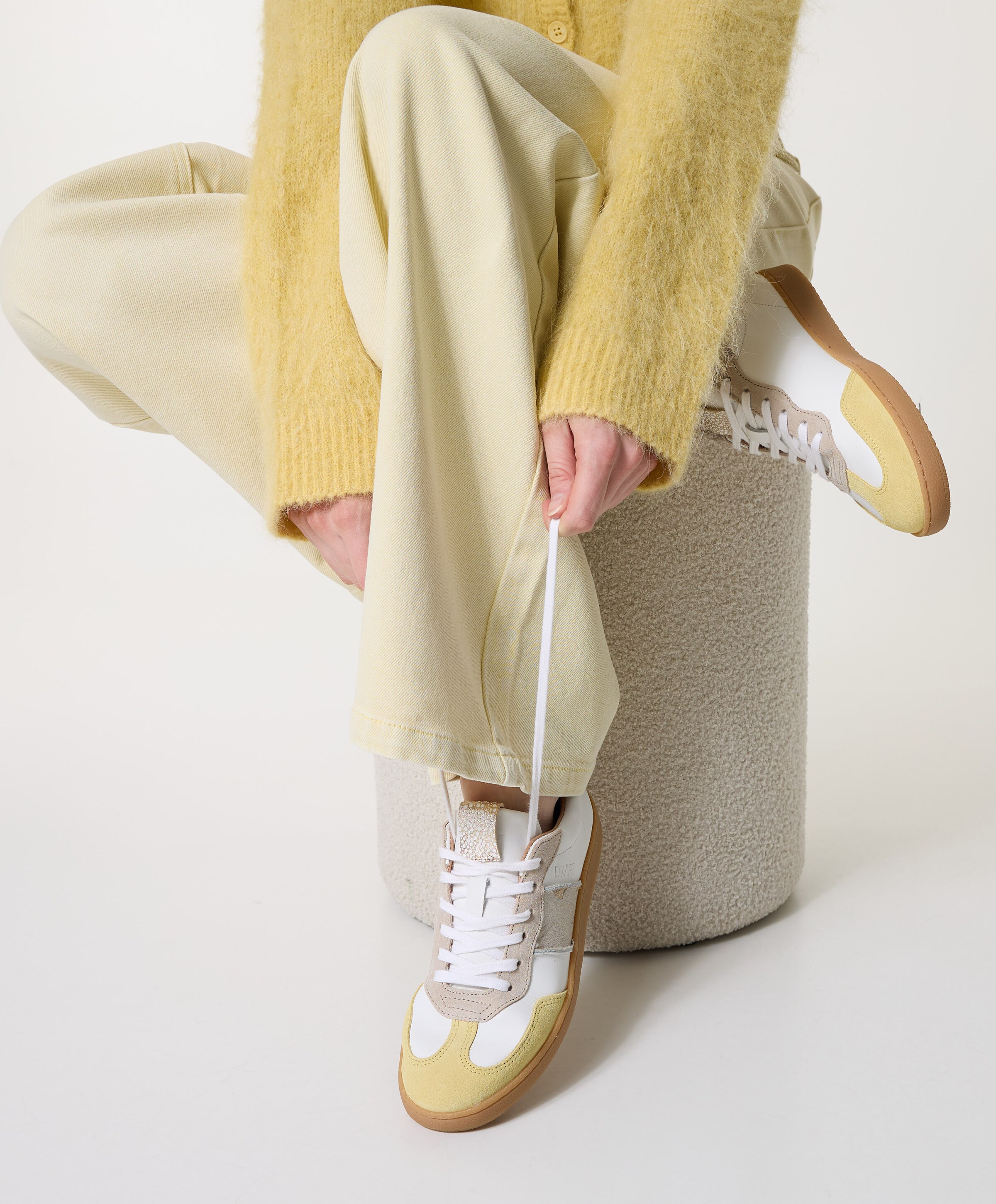 DWRS label Poona dames sneakers wit