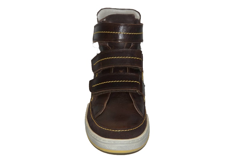 Piedro 73010N wijdte 3.5 Doker Bruin / Geel