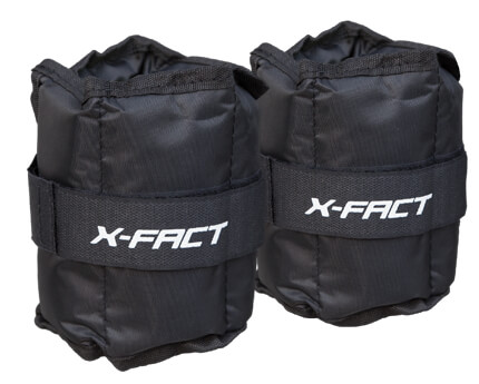 X FactAnkle and Wrist Weight 2x1kg - schwarz