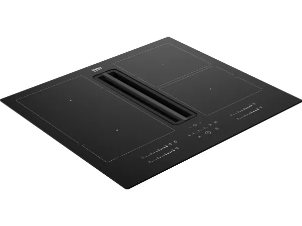 Beko HIXI 64700 UF, Sort, Indbygget, 60 cm, Zone induktionskogeplade, Glas, 4 zone(s)