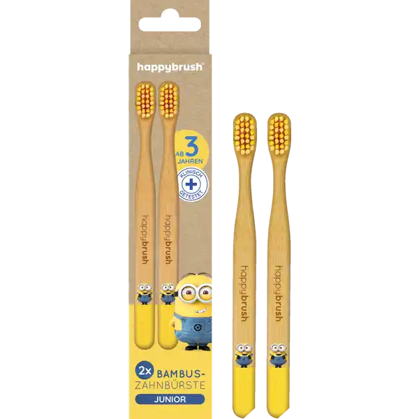 Bambuszahnbürste Minions Junior