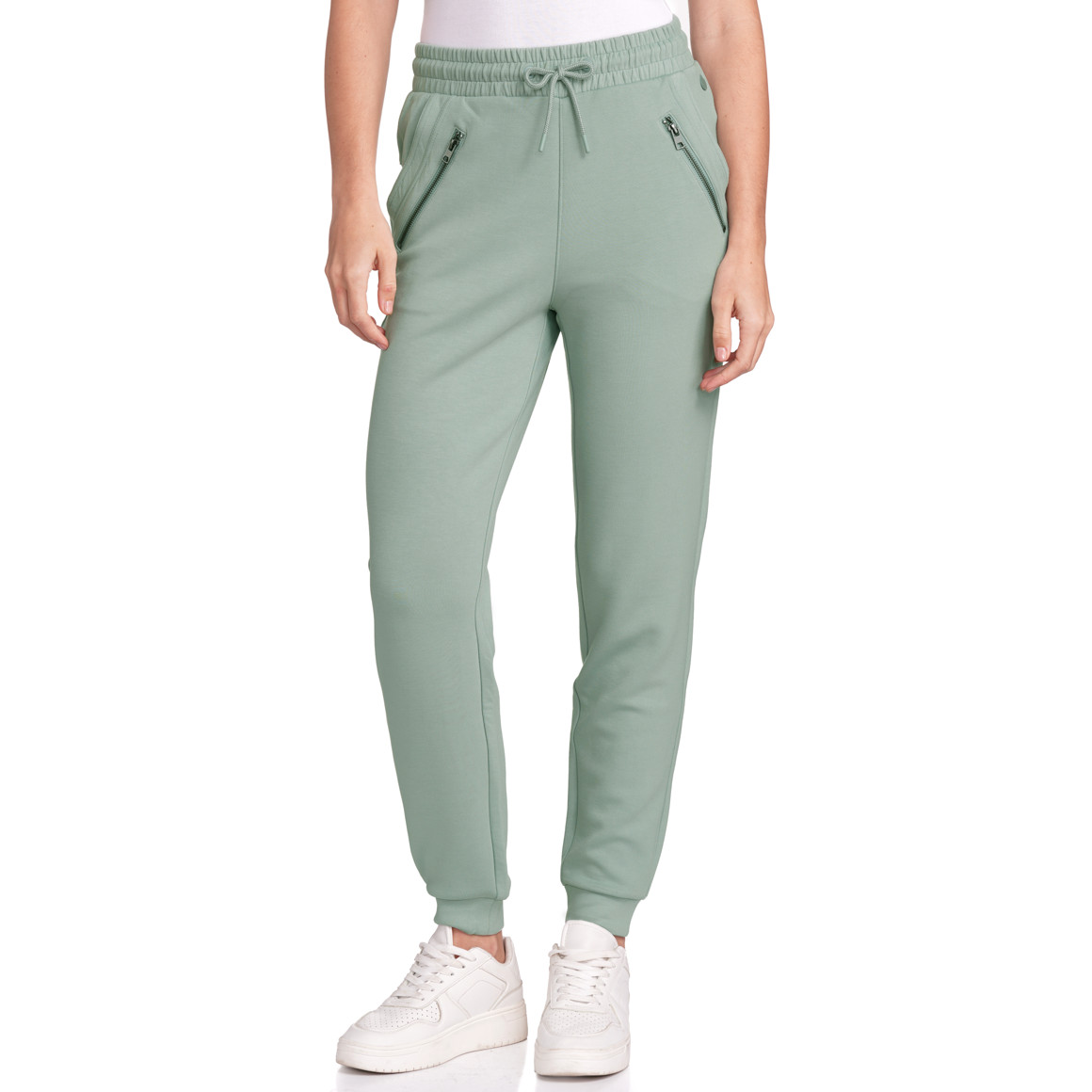 Gina Collection Damen Jogpants mit Tunnelzug mintgrün
