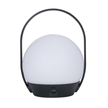 Lutec Connect lantaarn Cardi, wit en gekleurd licht
