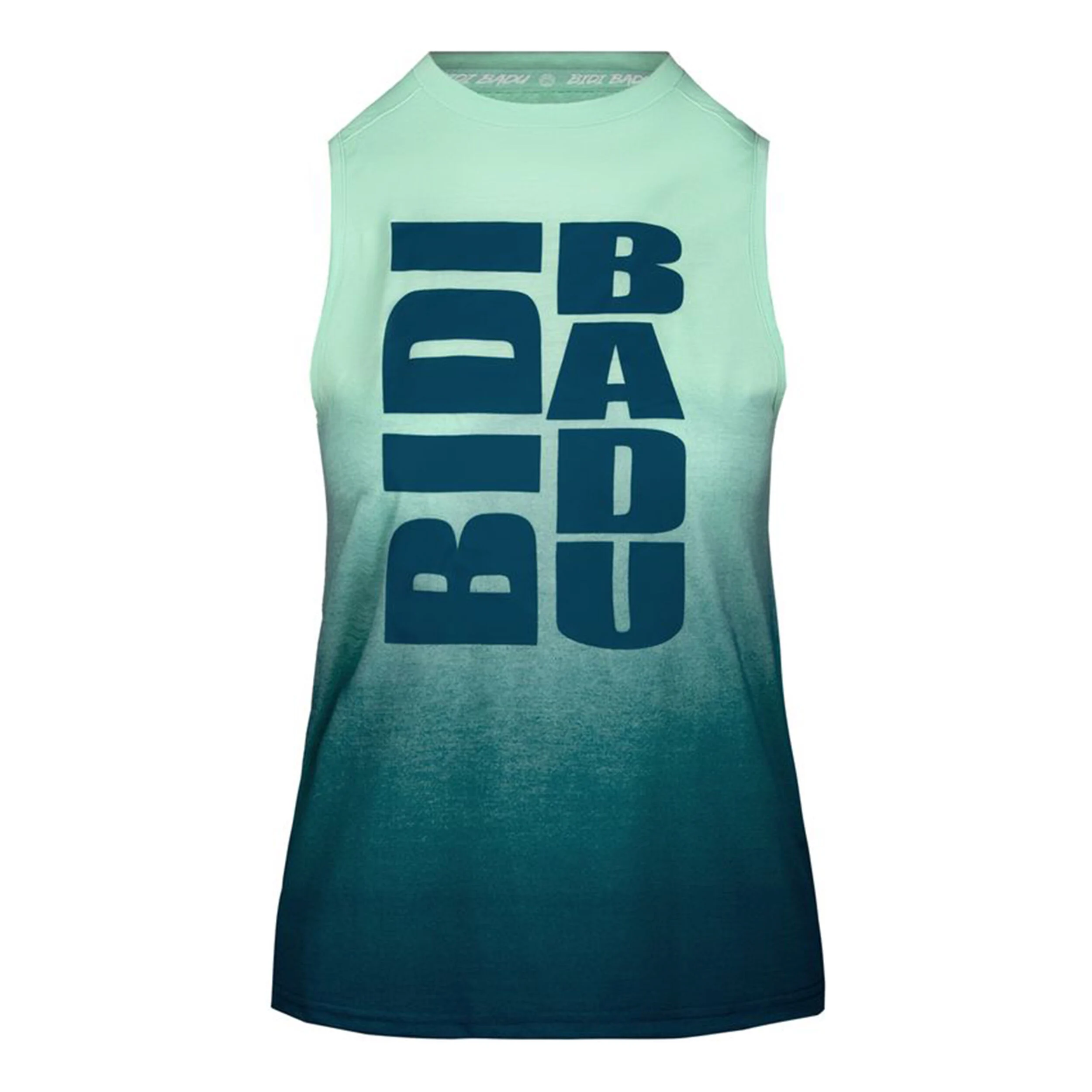 BIDI BADU Forza Crura Move Printed Débardeur Tank Top Femmes - Mint, Bleu Petrol