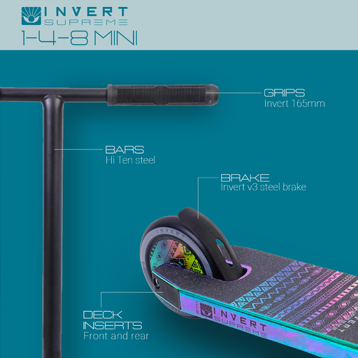 Mini Patinete Acrobático Invert Supreme