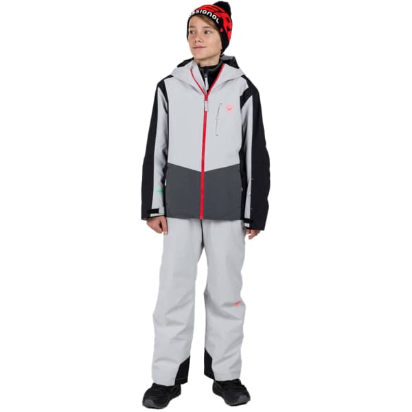 Veste de ski ROSSIGNOL BOY HERO VELIKA JKT SOFT GREY